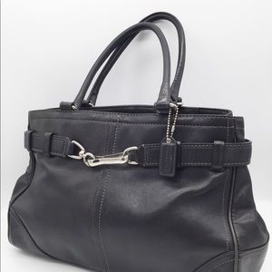 Coach Black Leather Purse